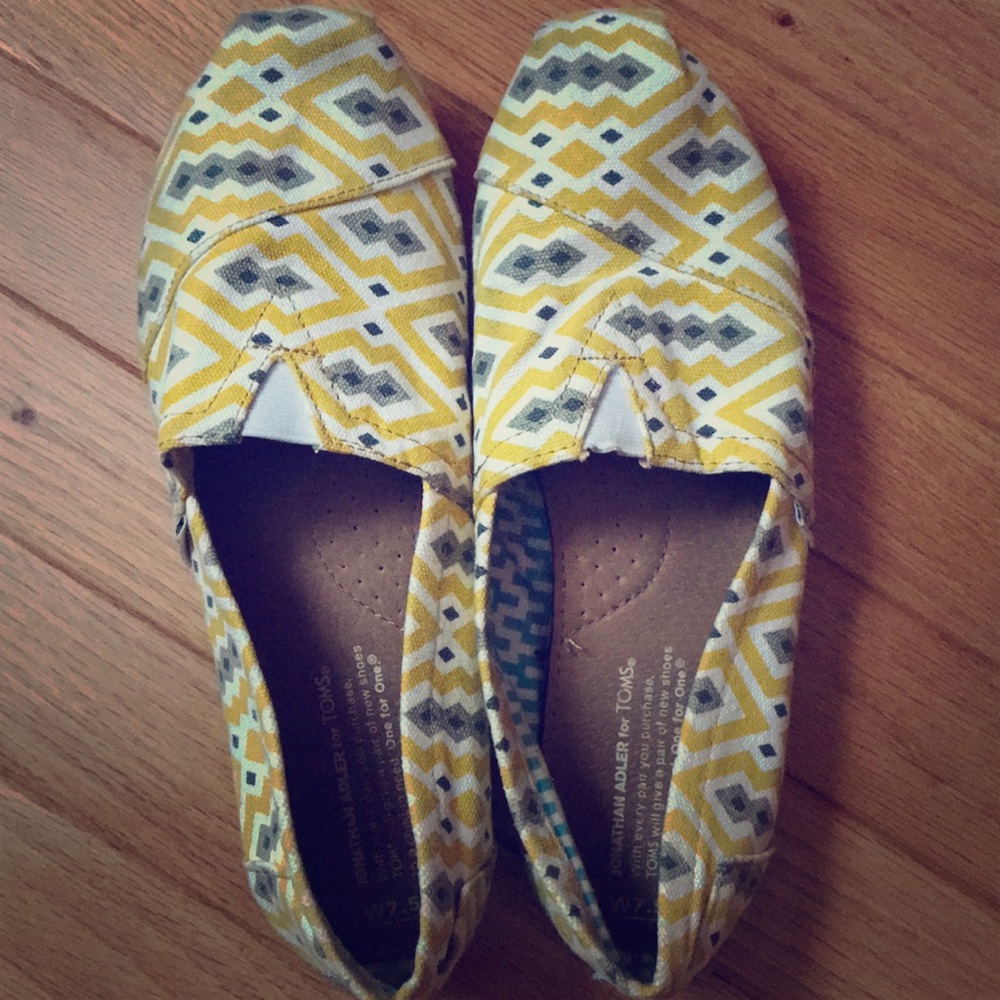 Toms slip-on shoes!